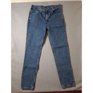 Levi’s 512 Men’s Slim Fit Tapered Jeans W34 L34 100% Cotton Y2K Sep 2002 Vintage